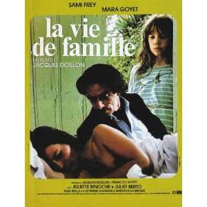Family Life Poster Movie French B 27x40 