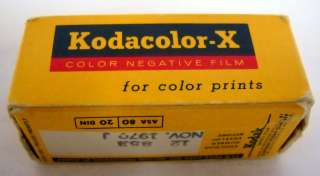 Kodak Kodacolor X CX 127 Color Negative Film Camera Vintage  