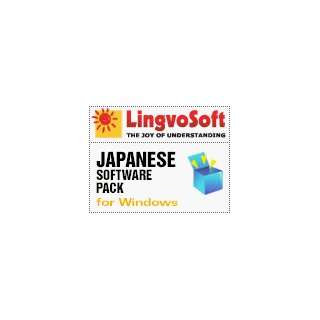  LingvoSoft Japanese translation software pack for Windows 