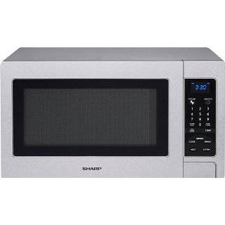  Sharp R 305KS 1 Cubic Foot 1100 Watt Microwave Oven 