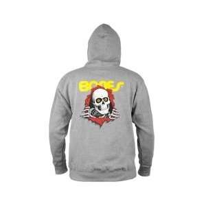 POWELL PERALTA Ripper Hooded Pullover Grey  Sports 