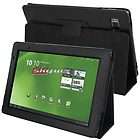 Black Leather Case Cover Bag Pouch for Acer Iconia A500 Tablet