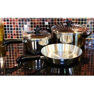   Stainless Steel 10 pc Aluminum Disc Cookware Set  