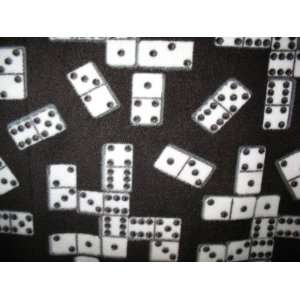  Domino Fleece Throw Blanket