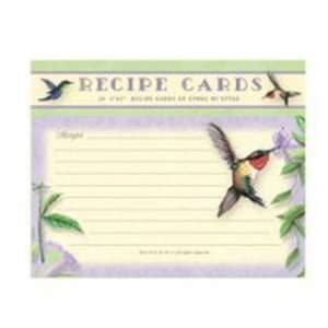  Hummingbirds Recipe Cards