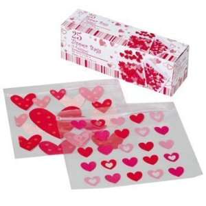  Valentines Day Sandwich Zipper Bags Case Pack 96   675775 