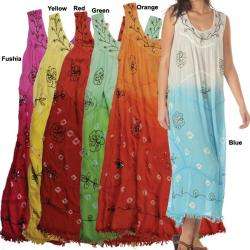 Rayon Tie dye Cover up (India)  