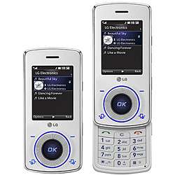 LG KM710 White Unlocked GSM Cell Phone  