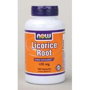  NOW Foods   Licorice Root 450 mg 100 caps Health 