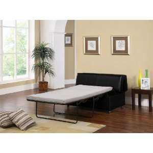  Glendale Ottoman With Pull Out Twin Bed Black