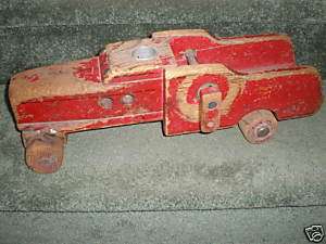 SEAVER TOY CO. WOOD TRUCK  