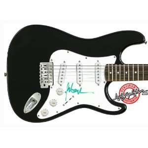  SKID ROW Autographed SEBASTIAN BACH Guitar with Signed COA 