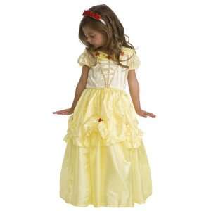 com 2 Item Bundle Little Adventures Belle Princess Dress Up Costume 