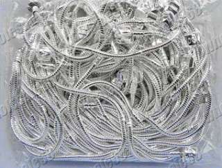Wholesale jewelry 25x S925(stamp) silver P snake Bracelet fit Chain 21 