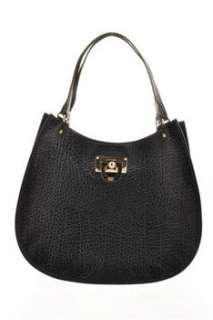 DKNY NEW Textured Satchel Large Handbag Black Bag  