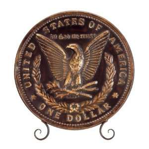  United States One Dollar Decorative Plate With Stand