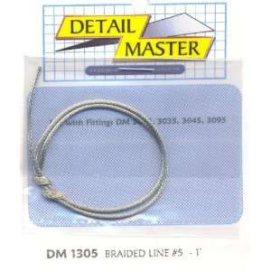  Braided Line #5 (.060/1ft.) Detail Master Toys & Games