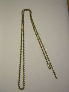 Brass Ball Chain Necklace YOU PICK LENGTH 12   40  