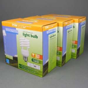  3 x 2 Pack, Earth Sound CFL Compact Fluorescent Light 