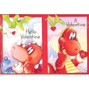  Dinosaur Valentine Cards for Kids & Teacher with Scripture 