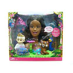 Mattel Barbie as the Island Princess Sing n Style Head   