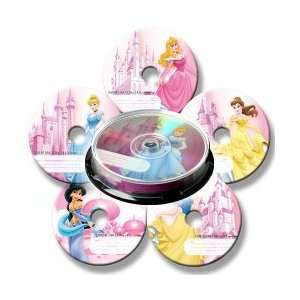  10Pack Princess Images 16X 4.7GB DVD R Electronics