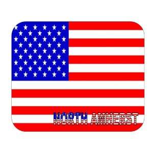  US Flag   North Amherst, Massachusetts (MA) Mouse Pad 