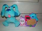 Blues Clues Mailbox ABC Toy plus 10 Blue stuffed dog lot