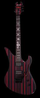 SCHECTER SYNYSTER GATES A7X CUSTOM BLACK RED PINSTRIPES + GIBSON 