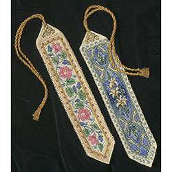 Gold Collection Bookmarks Counted Cross Stitch Kit (Pack of 2 