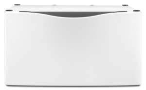 New in Box Whirlpool 15.5 White Pedestal XHP1550VW  