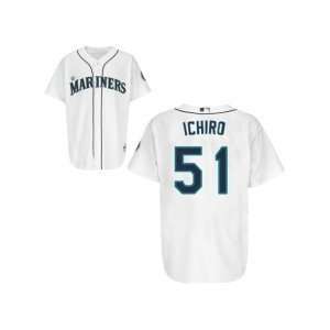  Seattle Mariners Ichiro Suzuki Authentic Home Baseball 