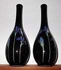 blue iris vase  