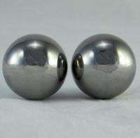 Two 1 1/4 440 Stainless Steel Bearing Balls  