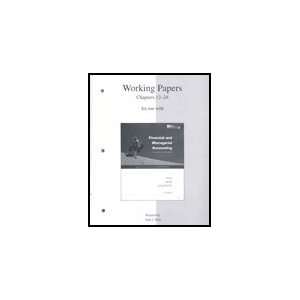 Working Papers for Financial and Manag. Accounting, Volume 2 (Volume 2 
