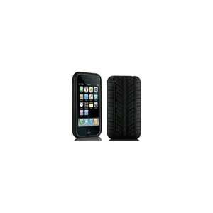  Apple iPhone 3GS Black tyre rubber case cover for iphone 3G/3GS 