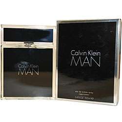 Calvin Klein Man Mens 3.4 oz Eau de Toilette Spray  