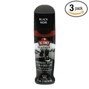  Kiwi Black Elite Polish, 2.5 Ounces (Pack of 3) Health 