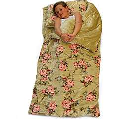 Classic Vintage Floral Microluxe Sleeping Bag  