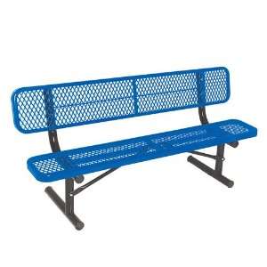  6 Bench w/ Back   Portable Diamond Color of Frame Color 