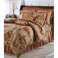Jane Seymour English Court 4 piece King Comforter Set  