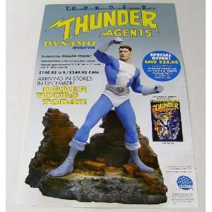  17 by 11 Inch Thunder Agents Dynamo Statue Promo Poster 