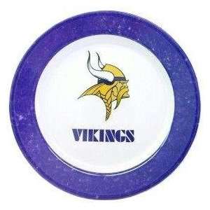  Minnesota Vikings NFL Dinner Plates (4 Pack) Sports 