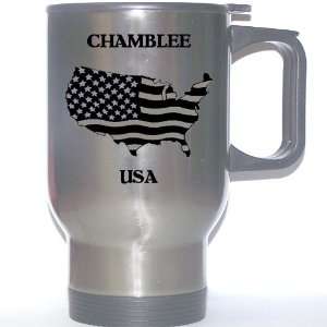  US Flag   Chamblee, Georgia (GA) Stainless Steel Mug 