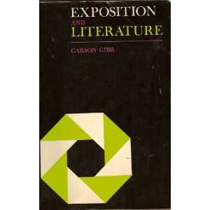 Exposition and literature Carson Gibb  Books