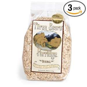 Three Bears Porridge Original, 40 Ounce Bags (Pack of 3)