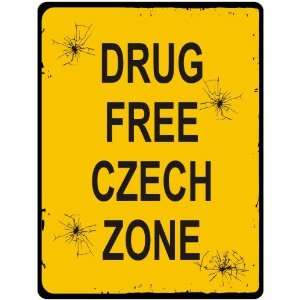  New  Drug Free / Czech Zone  Czech Republic Parking 