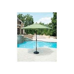  10 Ft Market Umbrella With Wind Vent   Green Patio, Lawn 