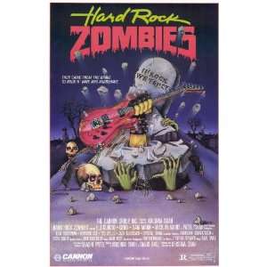  Hard Rock Zombies Movie Poster (11 x 17 Inches   28cm x 