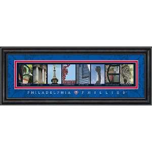  Philadelphia Phillies Letter Art Frame